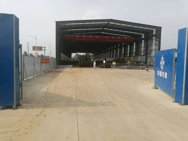 ?？谑兄攸c(diǎn)工程：疏港高速項目